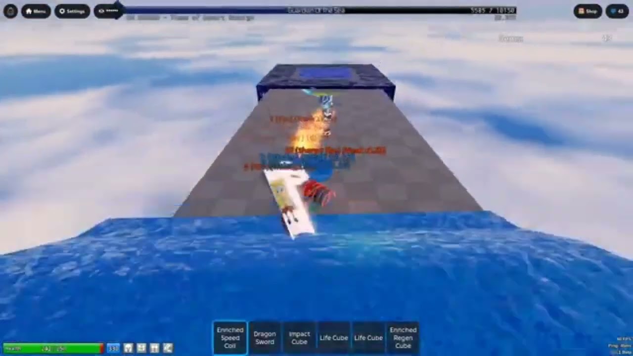 Guardian of the sea bossfight