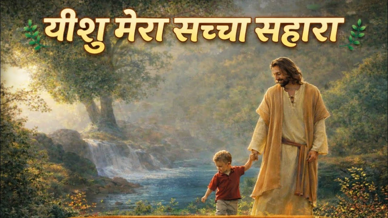 मुझे थामे है यीशु।यीशु मेरा सच्चा मार्गदर्शक। यीशु ही है मेरा मुक्ति का दाम।यीशु मेरा सहारा।