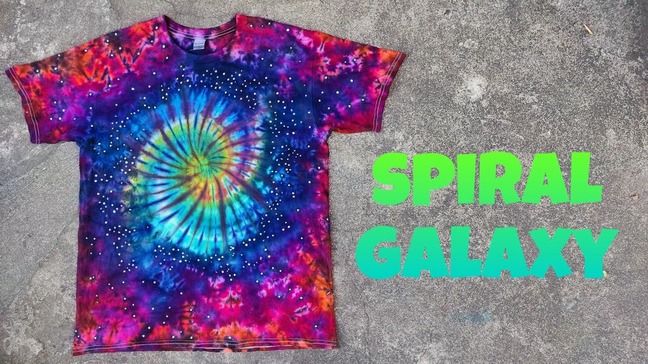 SPIRAL GALAXY (tie dye)