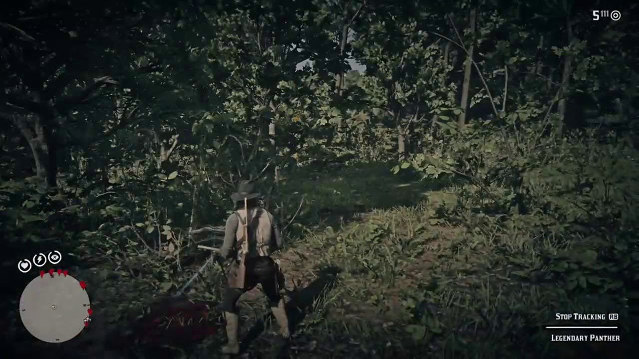 RDR2 Animal attacks plus legendary panther