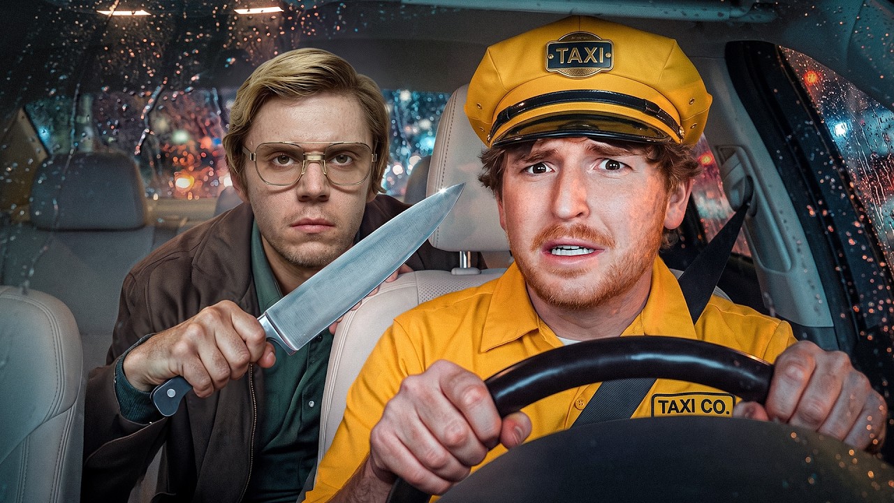Becoming A TAXI DRIVER For Criminals!