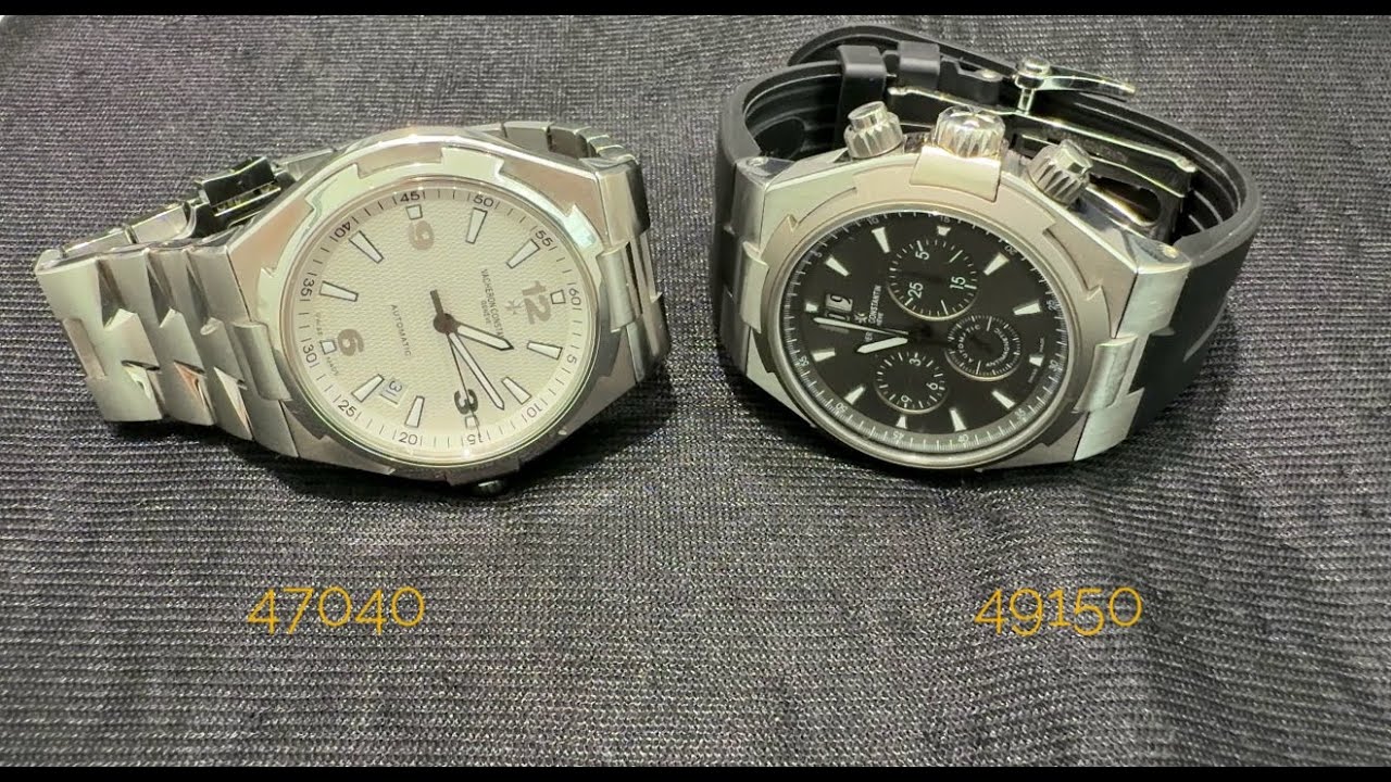第761集 Vacheron Constantin Overseas 47040 49150江詩丹頓縱橫四海黑白雙殺,/買AP Royal Oak , Rolex Daytona 如何？