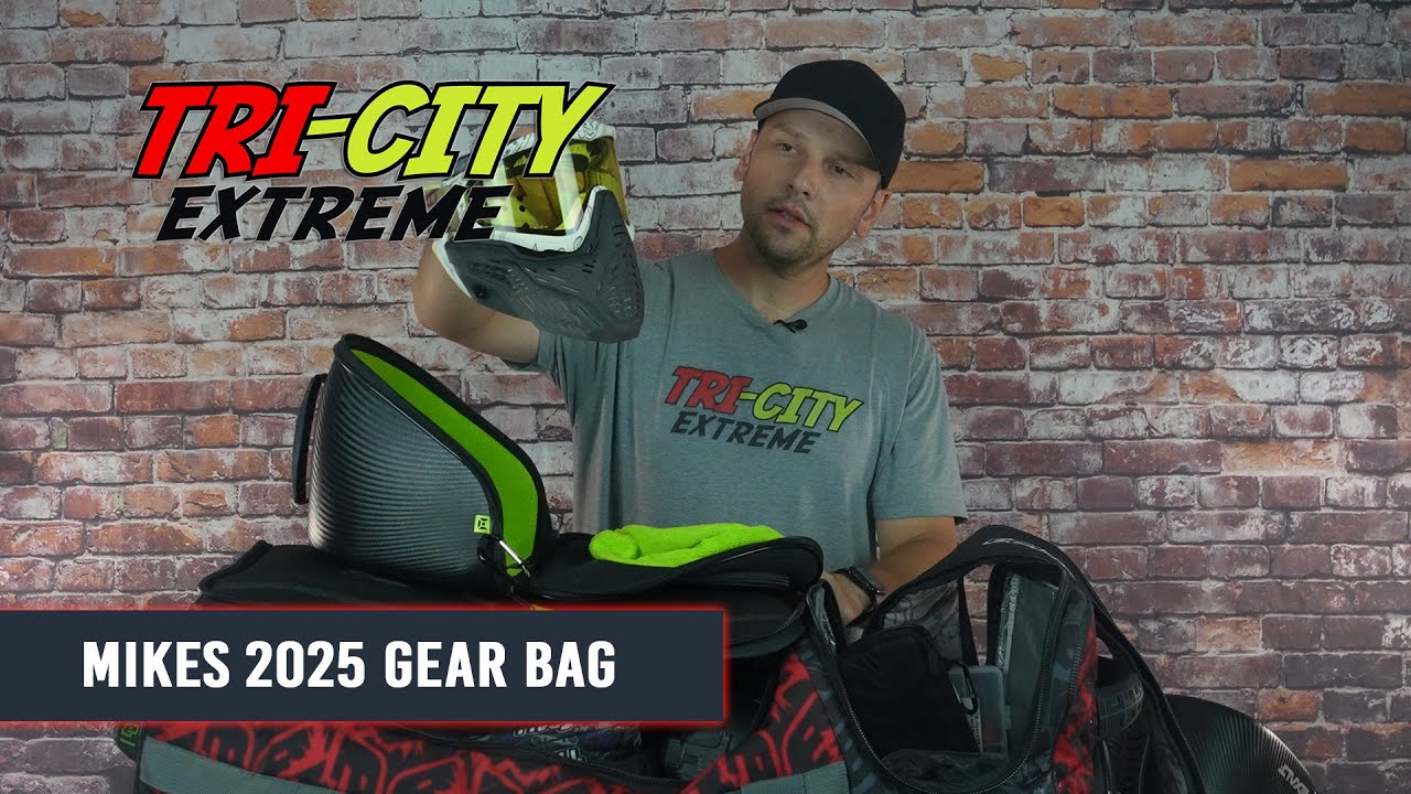 What's inside a paintball company owners 2025 season gear bag?