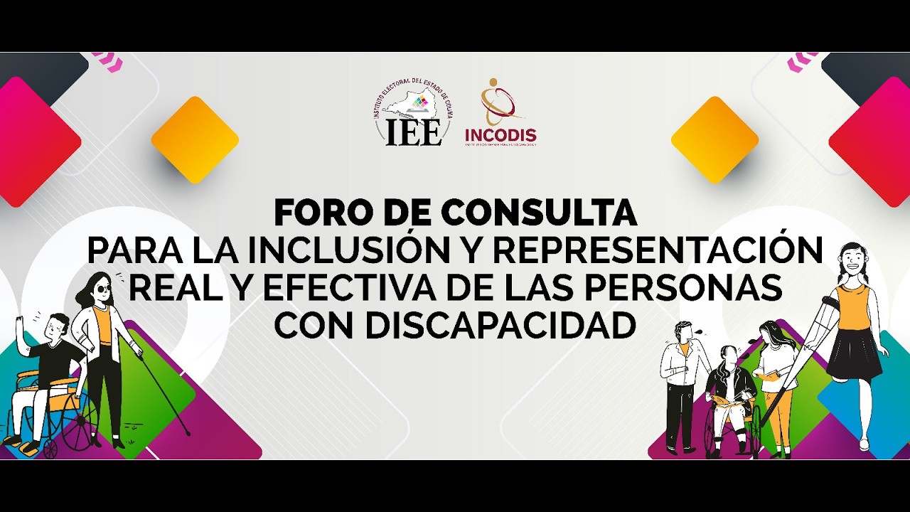 Foro de Consulta para la Inclusión y Representación real y efectiva de las Personas con Discapacidad