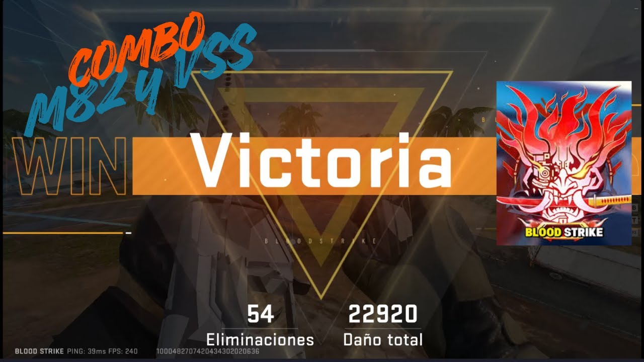 Blood Strike 54 Kills cuartetos en Mitico , Combo M82 y VSS , sin comentar