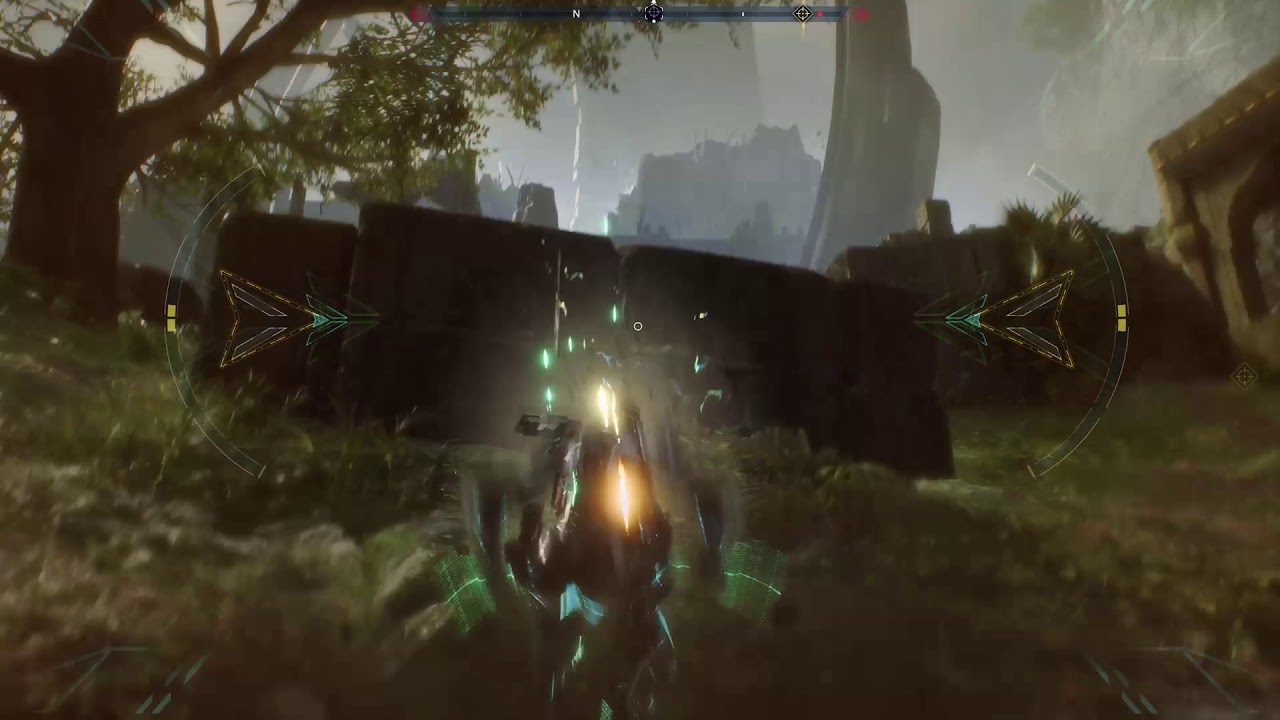 Anthem melee combat Xbox series X gameplay