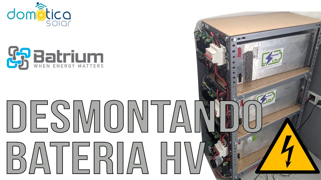 Desmontando la Bateria DIY Alto Voltaje. Cuidado haz las cosas bien!!!!