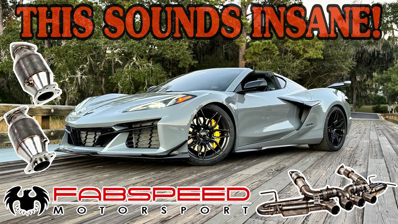 Моя титановая выхлопная система Fabspeed просто бомба!!!