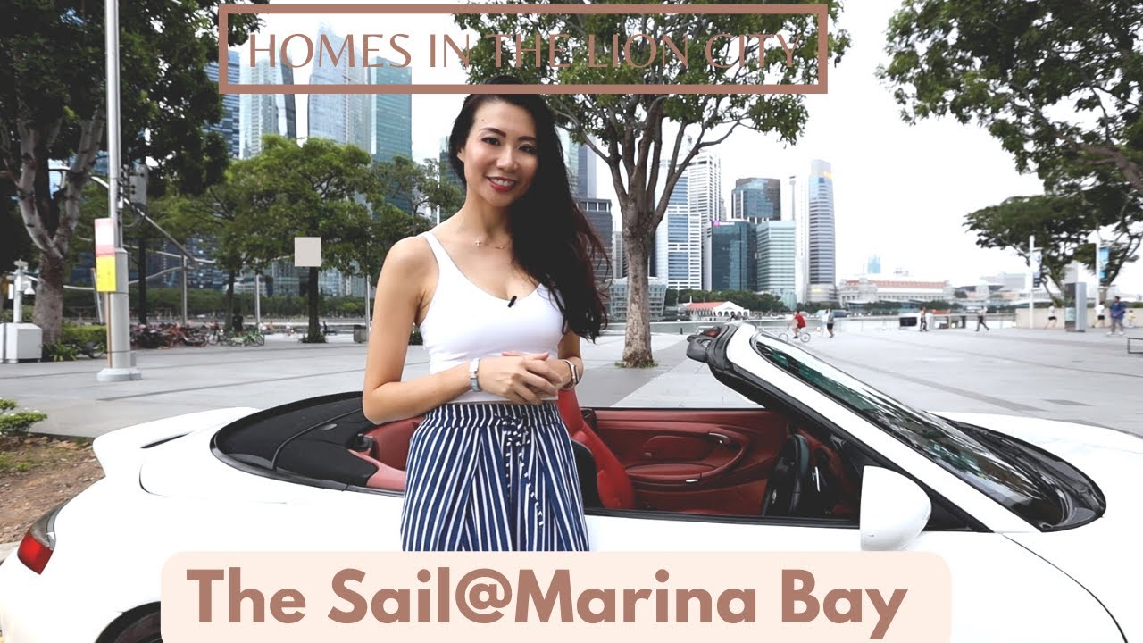 Singapore Marina Bay's Tallest Condo - Home Tour, F&B and Bar Review at The Sail @ Marina Bay!