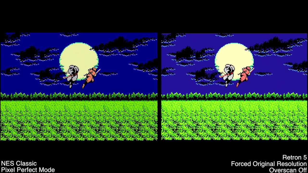 NES Classic Edition VS Retron 5 - Visual Comparison