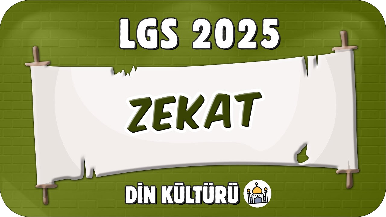 Zekat 📖 8. Sınıf Din #2025LGS