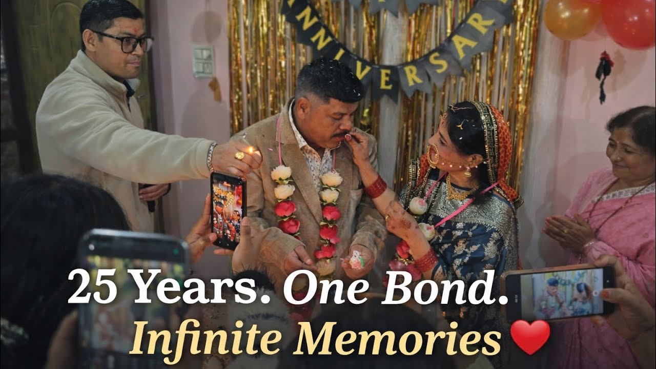 Celebrating silver jubilee!!!🎉🙏