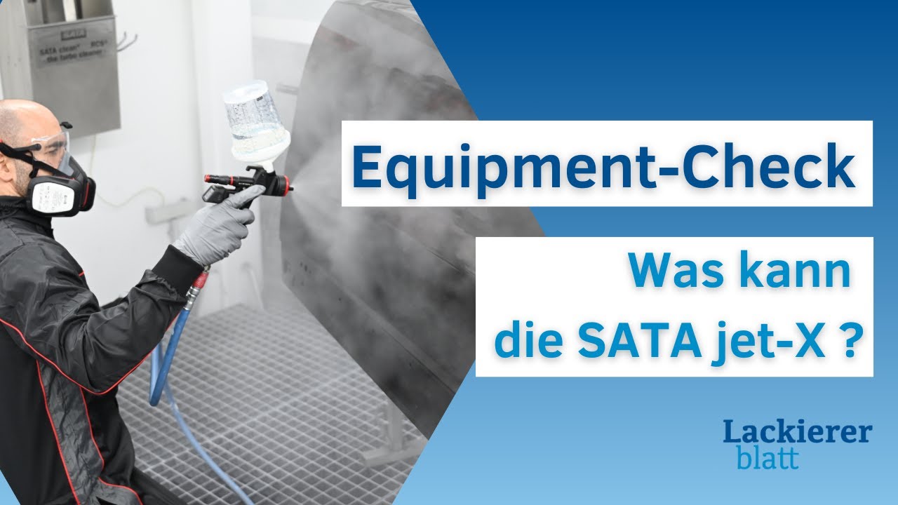 Equipment aus der Nähe: Die SATA jet-X