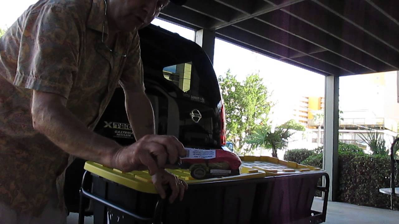 Hitch Haul Cargo Carrier Review (hitch mounted cargo shelf)