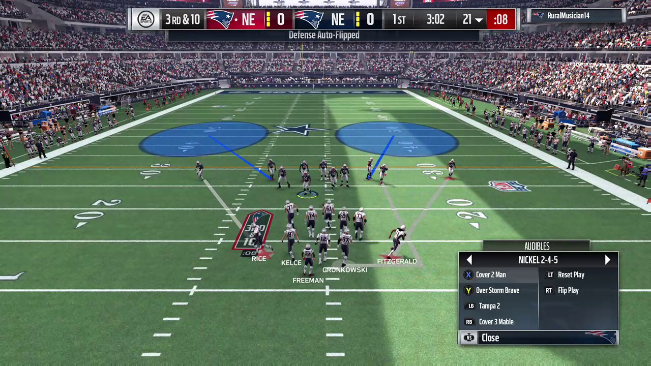 Madden NFL 17 rookie LB Deion Jones gets a pick 6!