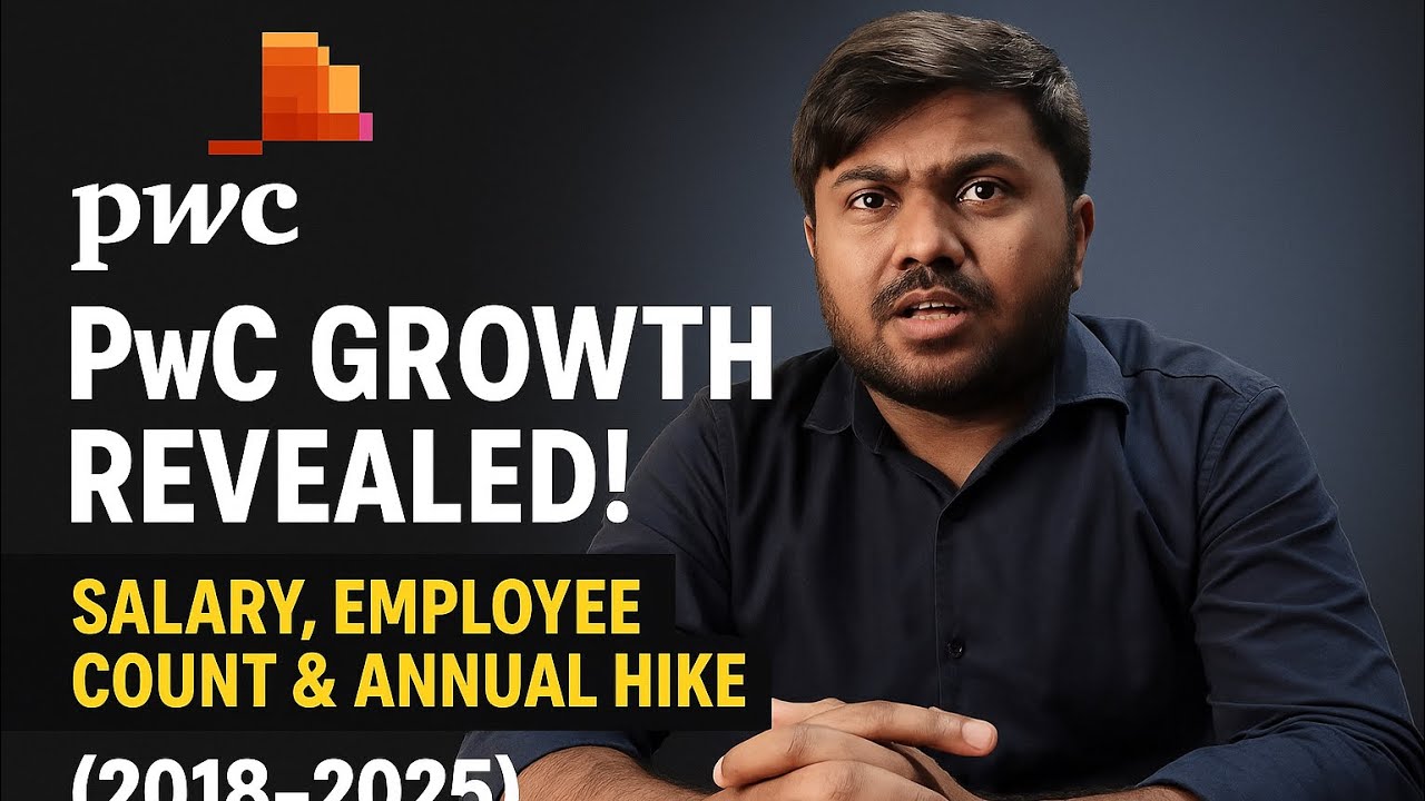 PwC Growth Revealed! Salary, Employee Count & Annual Hike Trends (2018–2025)