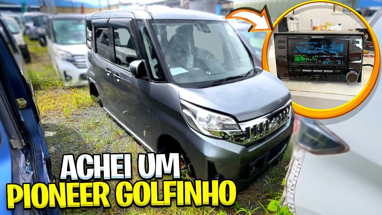 Achei um pioneer golfinho no ferro velho !!!