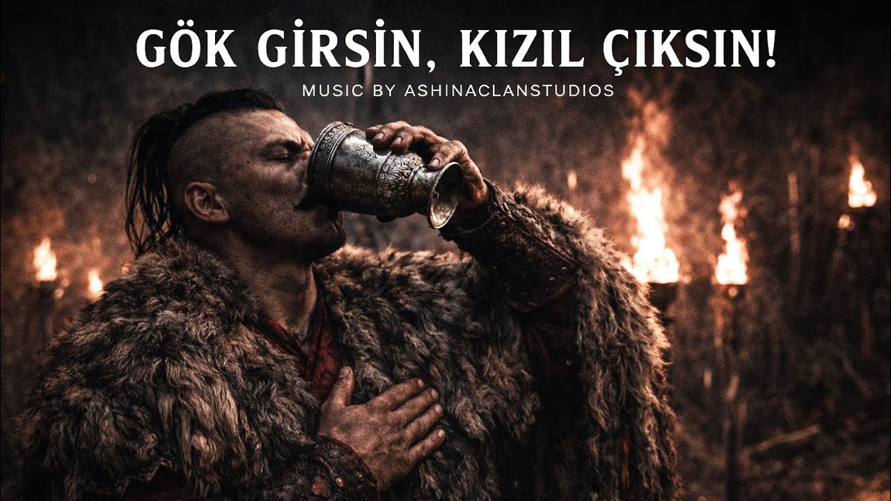 GÖK GİRSİN, KIZIL ÇIKSIN - Müzik #göktürk #tengri #epikmüzik