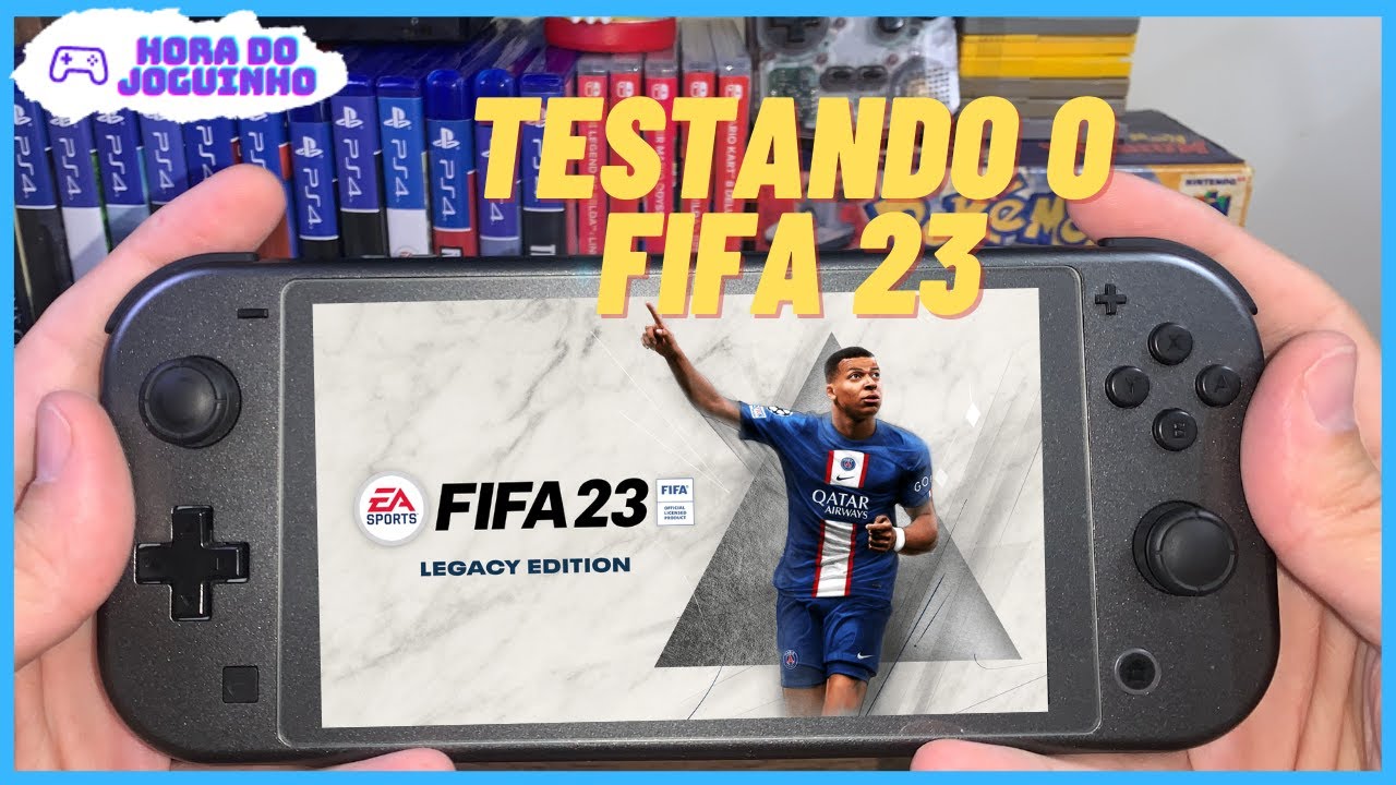 TESTANDO O FIFA 23 NO NINTENDO SWITCH