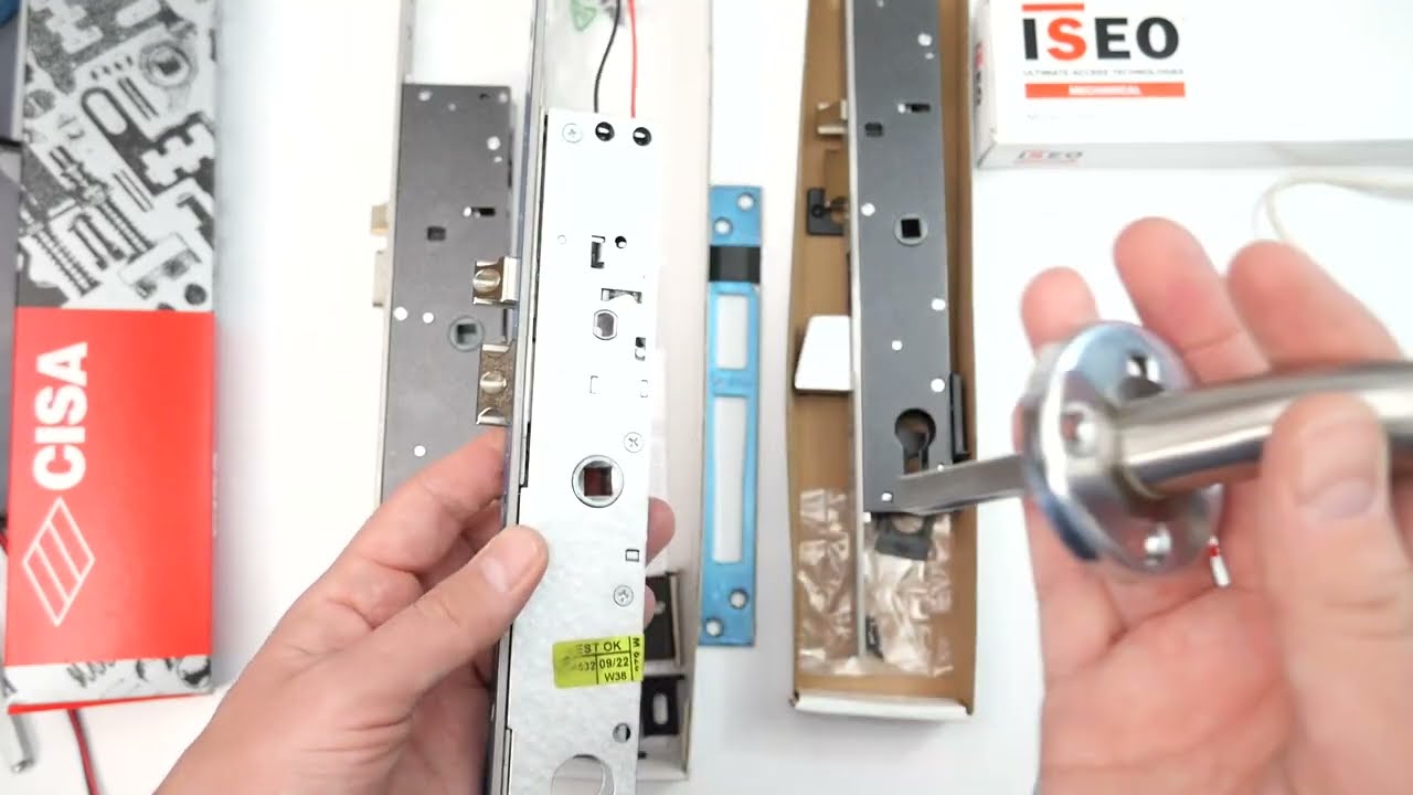 CISA 16215 врезной электромеханический замок ISEO 781802252 для калитки