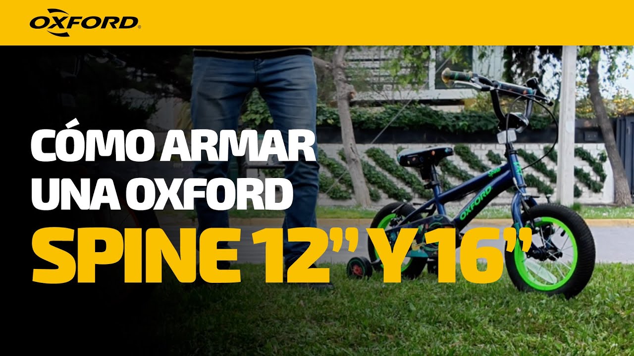 Cómo armar una bicicleta Oxford Spine 12
