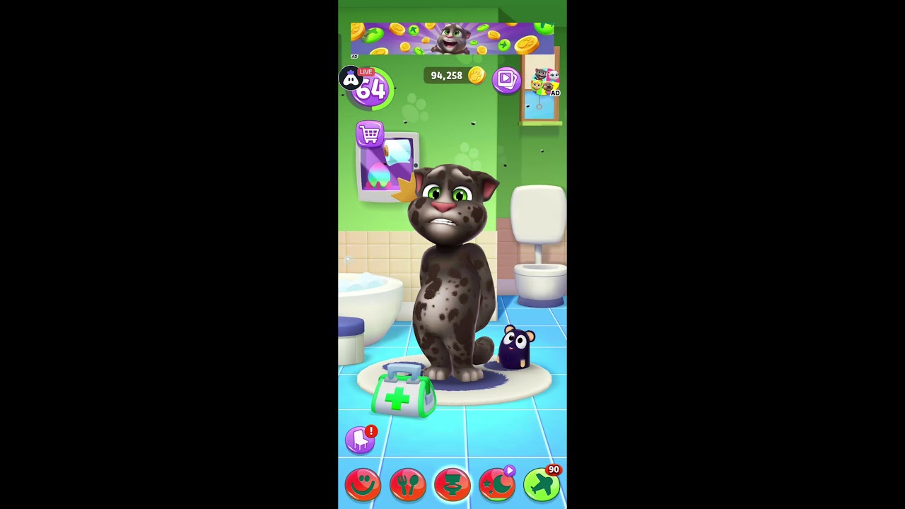 My Talking Tom 2 10 Sall Purne Game #livesteram #virallive #newshorts