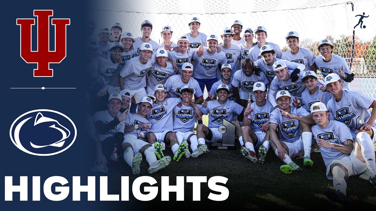 Indiana vs Penn State | Big Ten Tournament Championship Final | Highlights - November 12, 2023