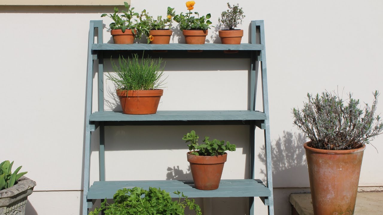 DIY Plant Ladder
