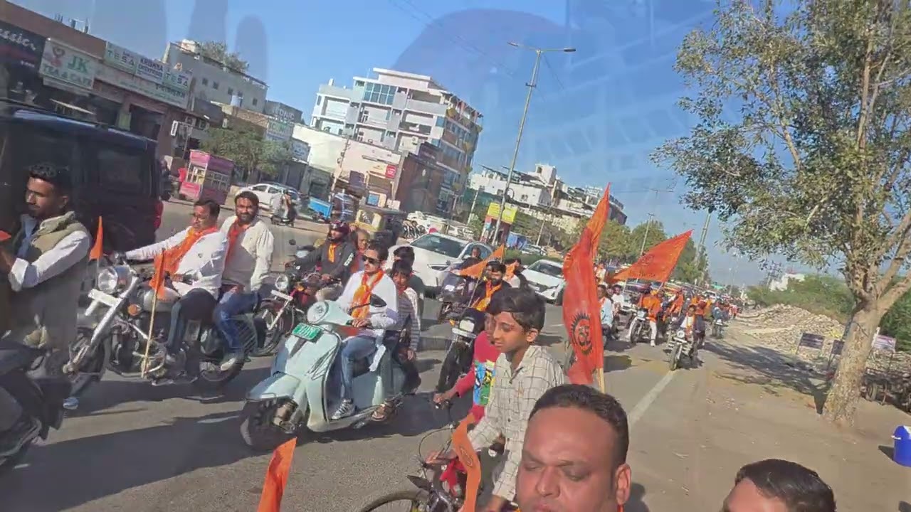 विराट हिन्दू सम्मेलन वाहन रैली सुतला बस्ती जोधपुर 4th फरवरी 2026