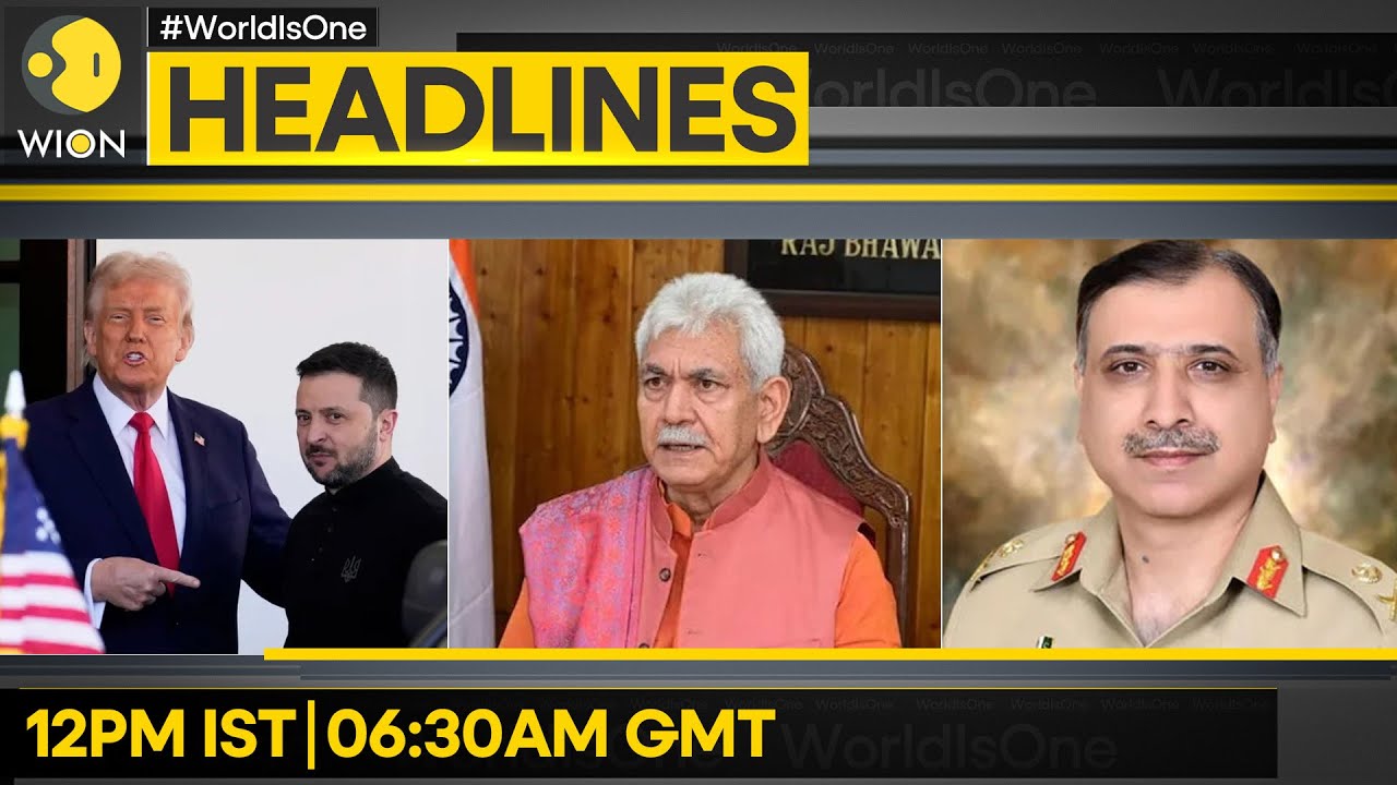 Pakistan: ISI Chief Appointed NSA | Ukraine, US Sign Minerals Deal | WION Headlines