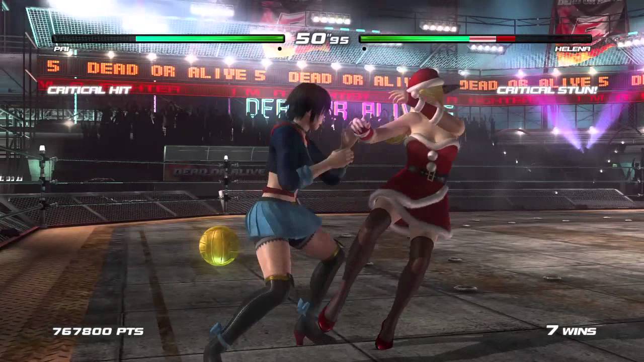 DEAD OR ALIVE 5 Last Round Pai chan survival