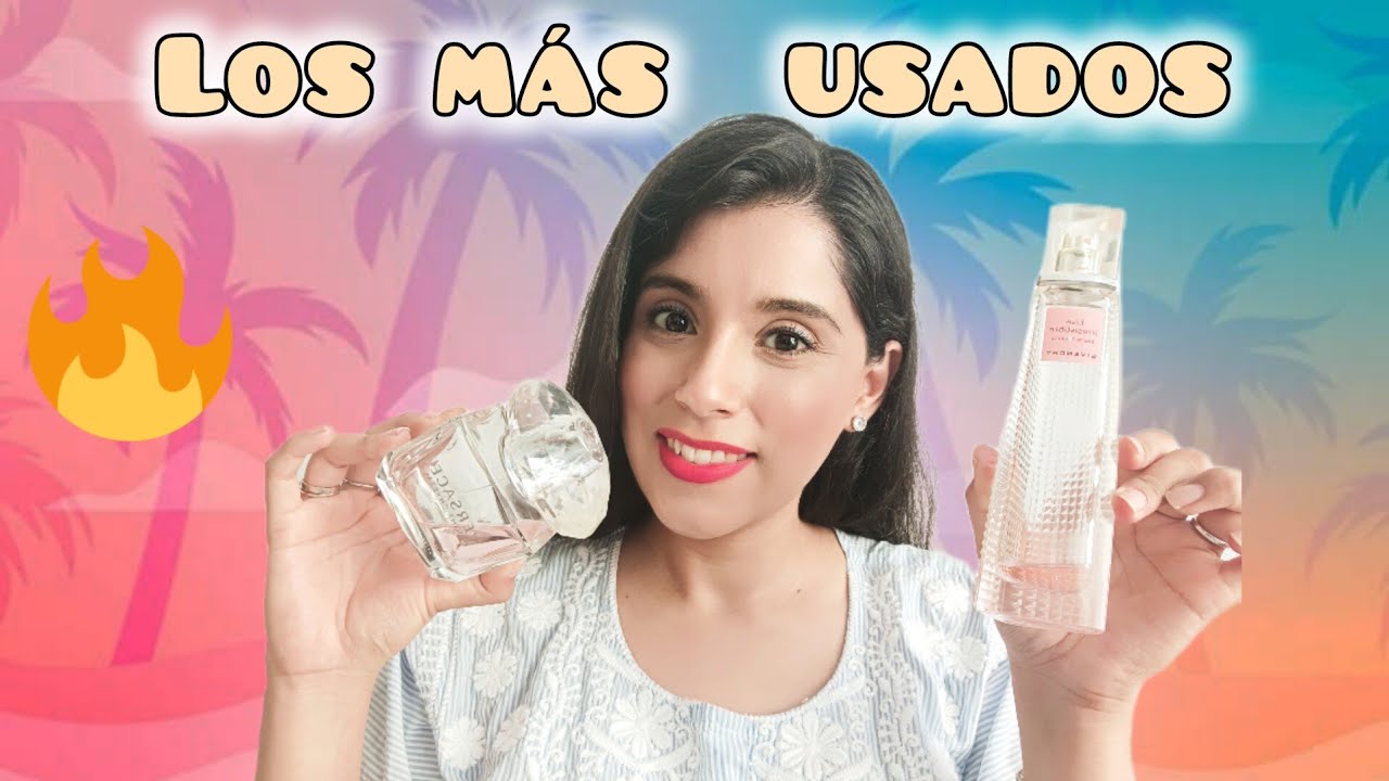 PERFUMES MAS UTILIZADOS DEL MOMENTO. CLIMAS MUY CÁLIDOS 🏜️🥵🔥🌅