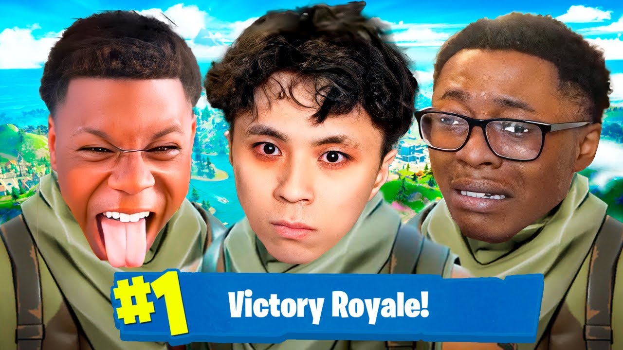 Ray, Rakai & Reggie Play Fortnite Until They WIN..