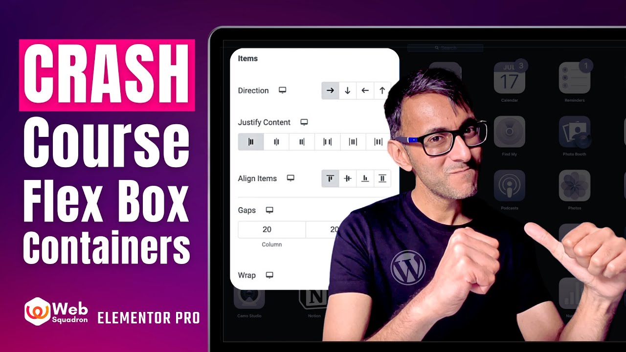 Экспресс-курс по Flex Container — Учебное пособие по Elementor и Wordpress