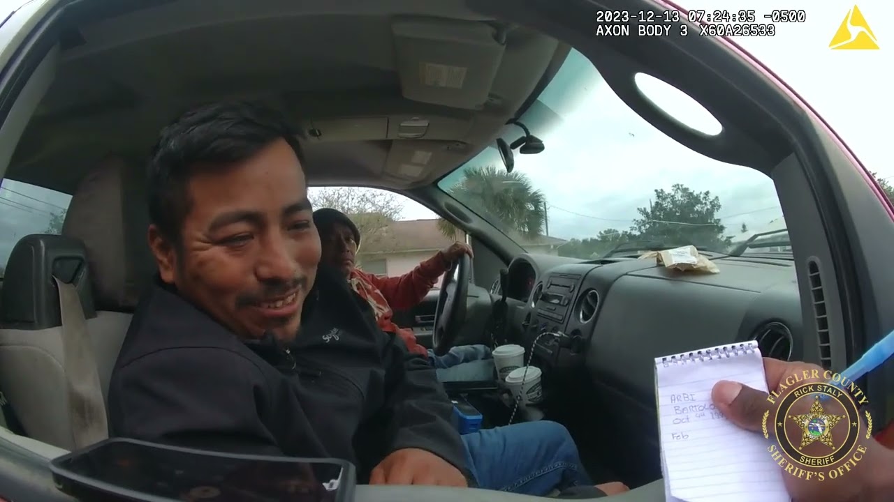 Rapid ID Catches Jacksonville Sexual Battery Fugitive | FCSO Bodycam