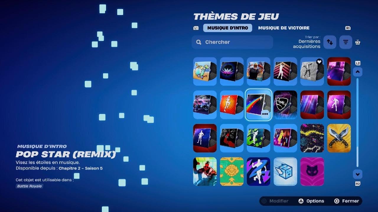 Mon casier Fortnite