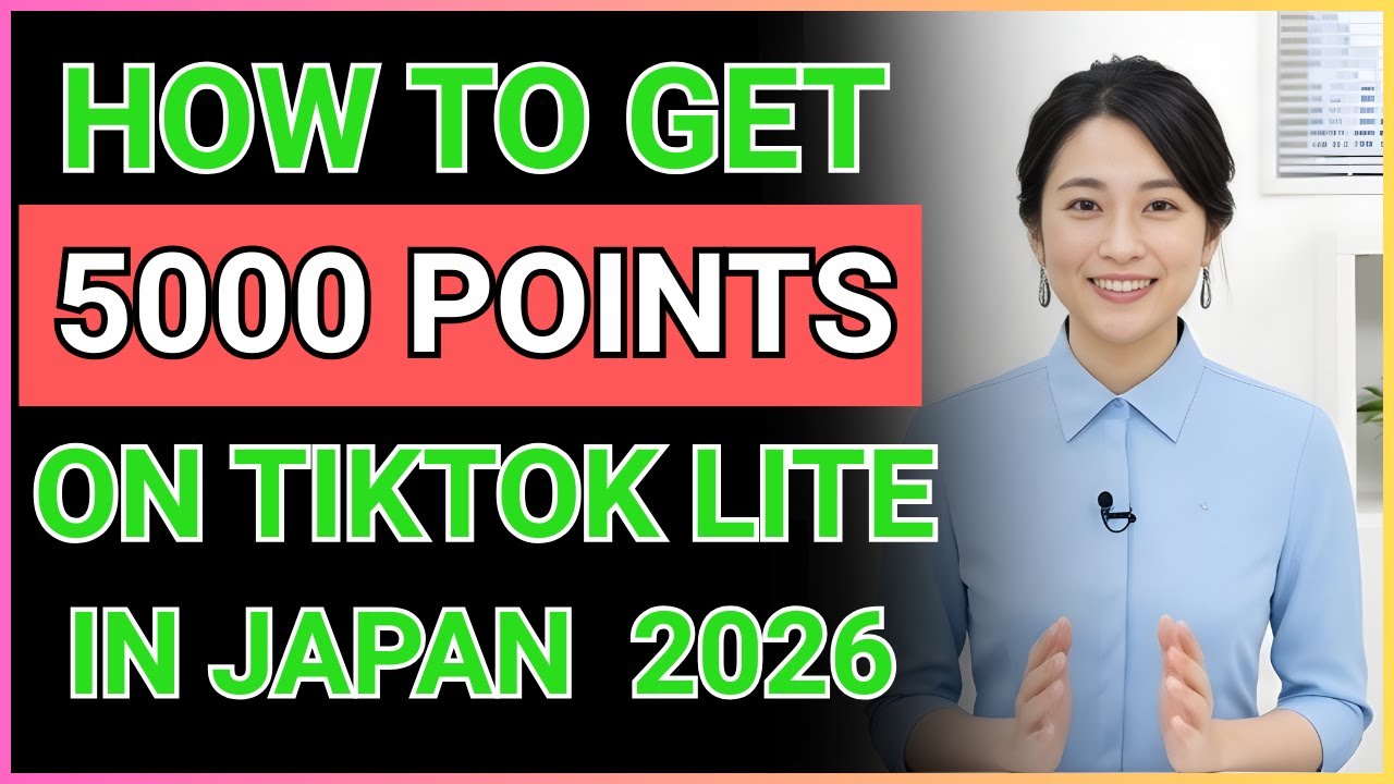 How To Get 5000 Points On TikTok Lite In Japan 2026 | Make Money From Tiktok Lite Japan 2026