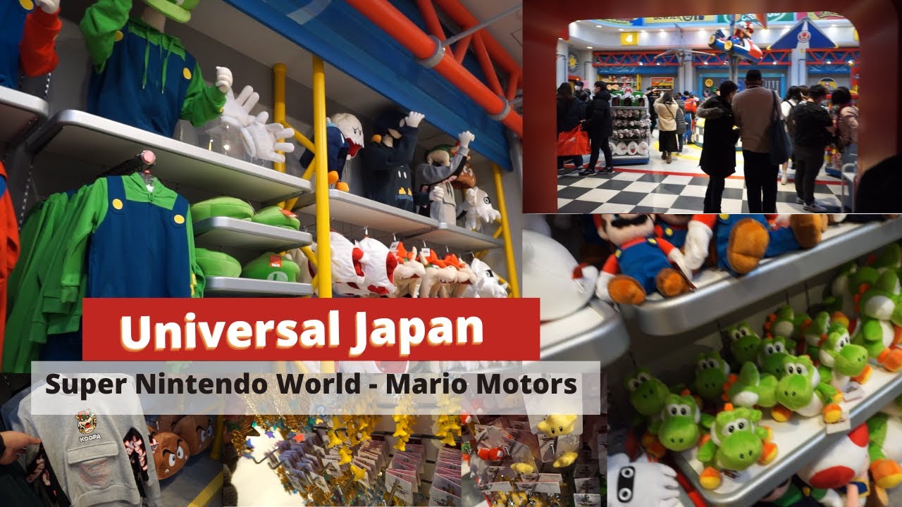 Tienda Mario Motors Super Nintendo World - Universal Studios Japan
