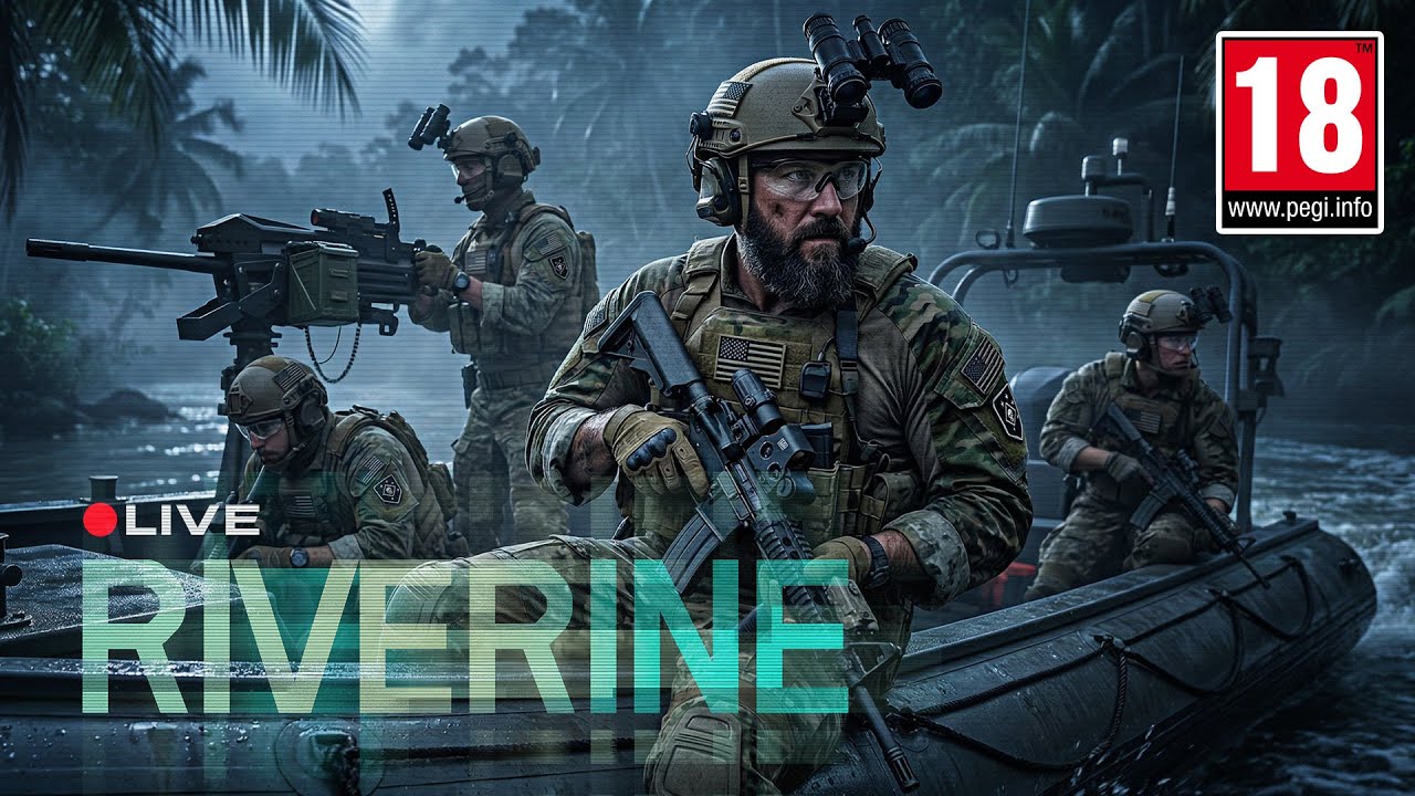 🔴 [ES] |+18|4K OPERACIÓN RIVERINE - MARSOC (USMC) - Simulación Arma 3