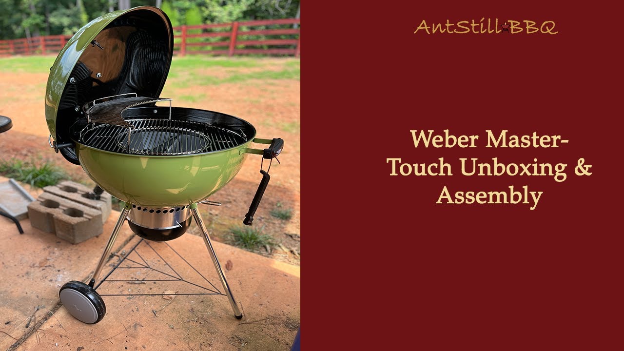 Weber Master Touch Grill Assembly & Review: Spring Green Edition!