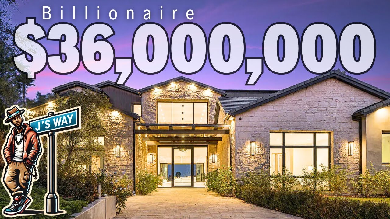 INSIDE a $36M Hidden Hills Mansion with INSANE Views and NFL Neighbor!