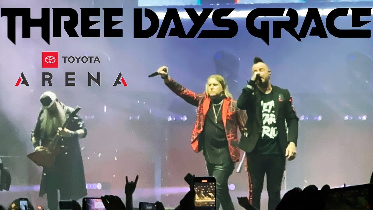 THREE DAYS GRACE Live Toyota Arena, Ontario, CA 10/06/25 (FULL SHOW HD/HQ Audio)