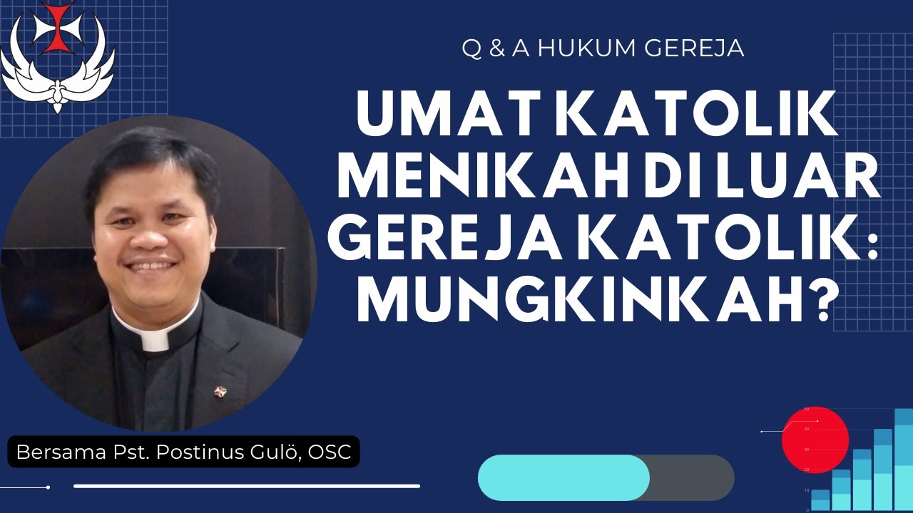 Apakah Memungkinkan Umat Katolik Menikah SAH di Luar Gereja Katolik? - Q & A Hukum Gereja #2