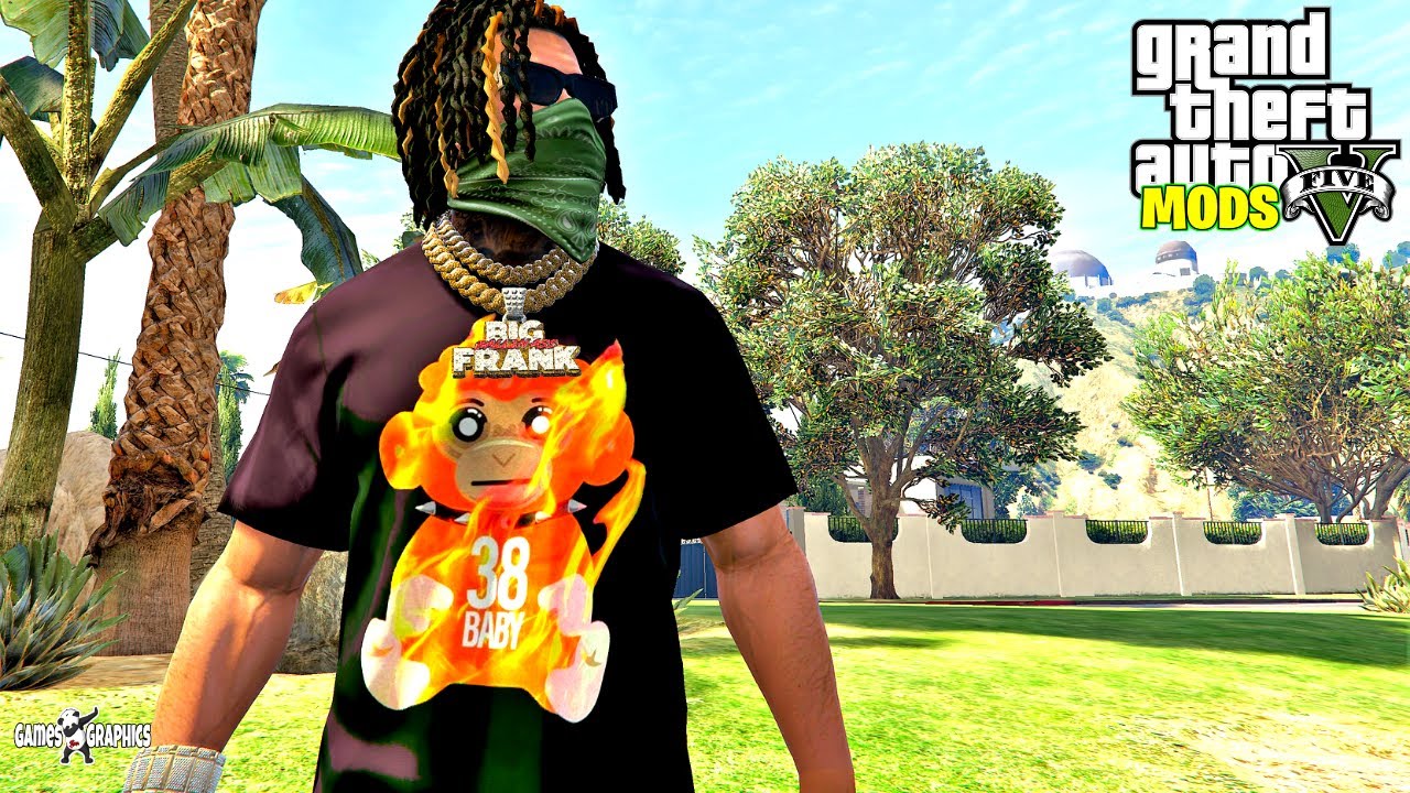 Installing Clothing Mods for Big Ballin Frank (GTA 5 MODS) [4K]