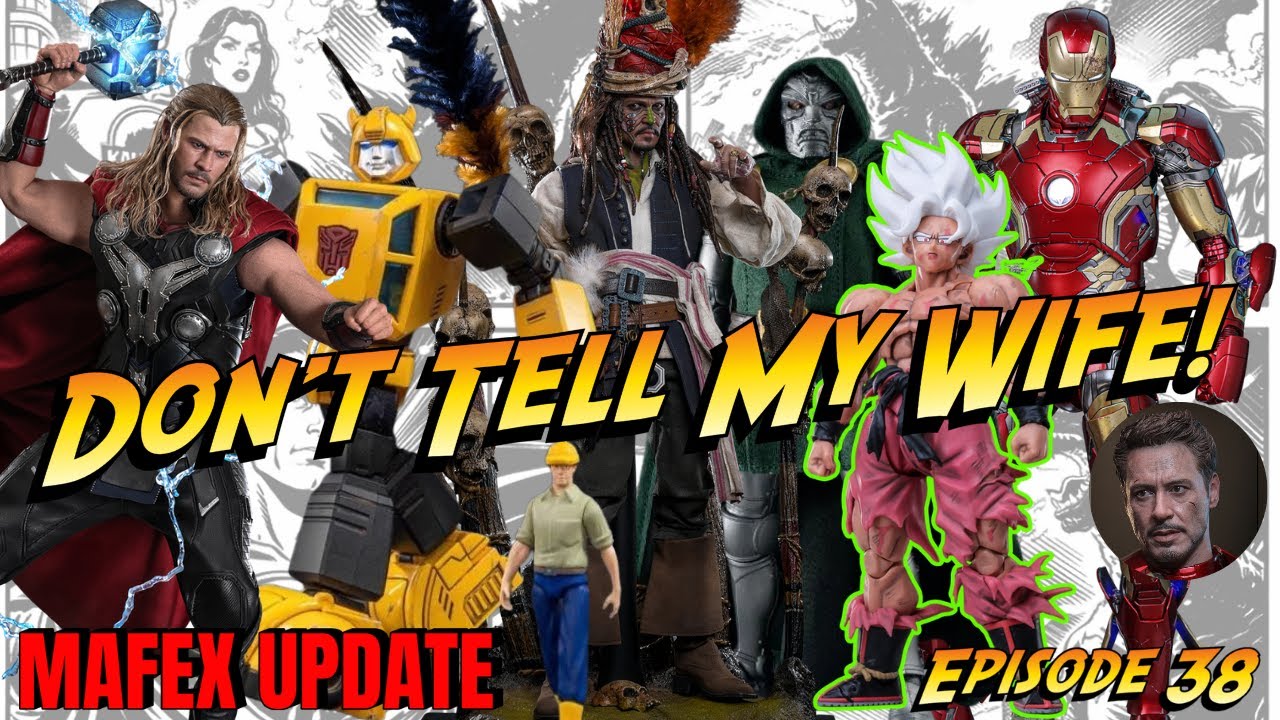 Hot Toys News, MAFEX News, SHF Goku Hysteria, Yolopark Transformers, SHF Star Wars, Mezco Dr Doom 📱