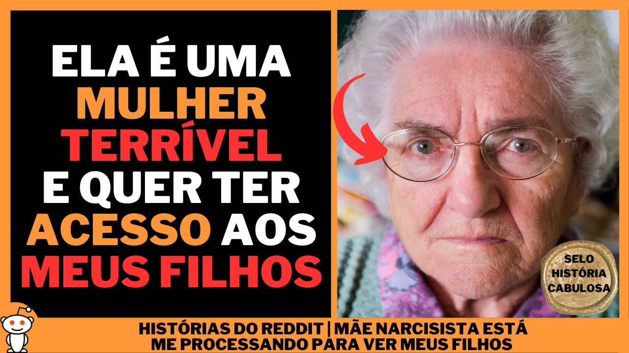 M&Atilde;E NARCISISTA EST&Aacute; ME PROCESSANDO PARA VER MEUS FILHOS | Hist&oacute;rias do Reddit