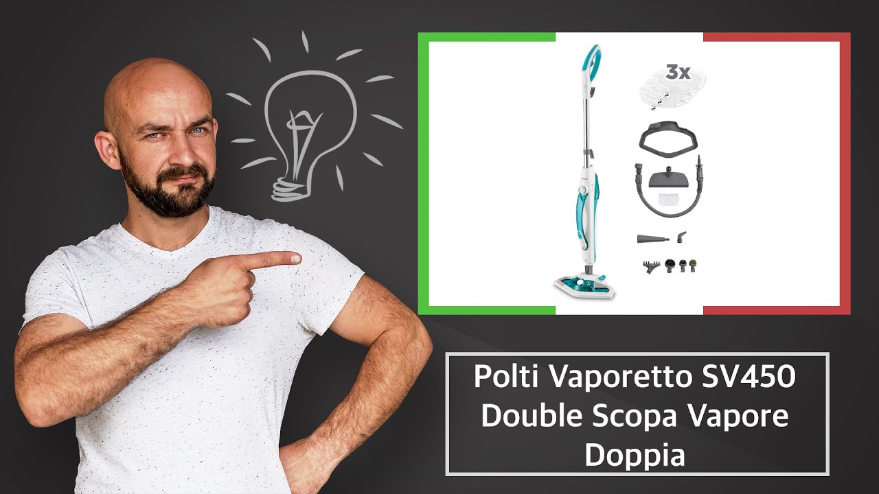 🇮🇹 Polti Vaporetto SV450 Double Scopa Vapore Doppia &ndash; Descrizione e offerta