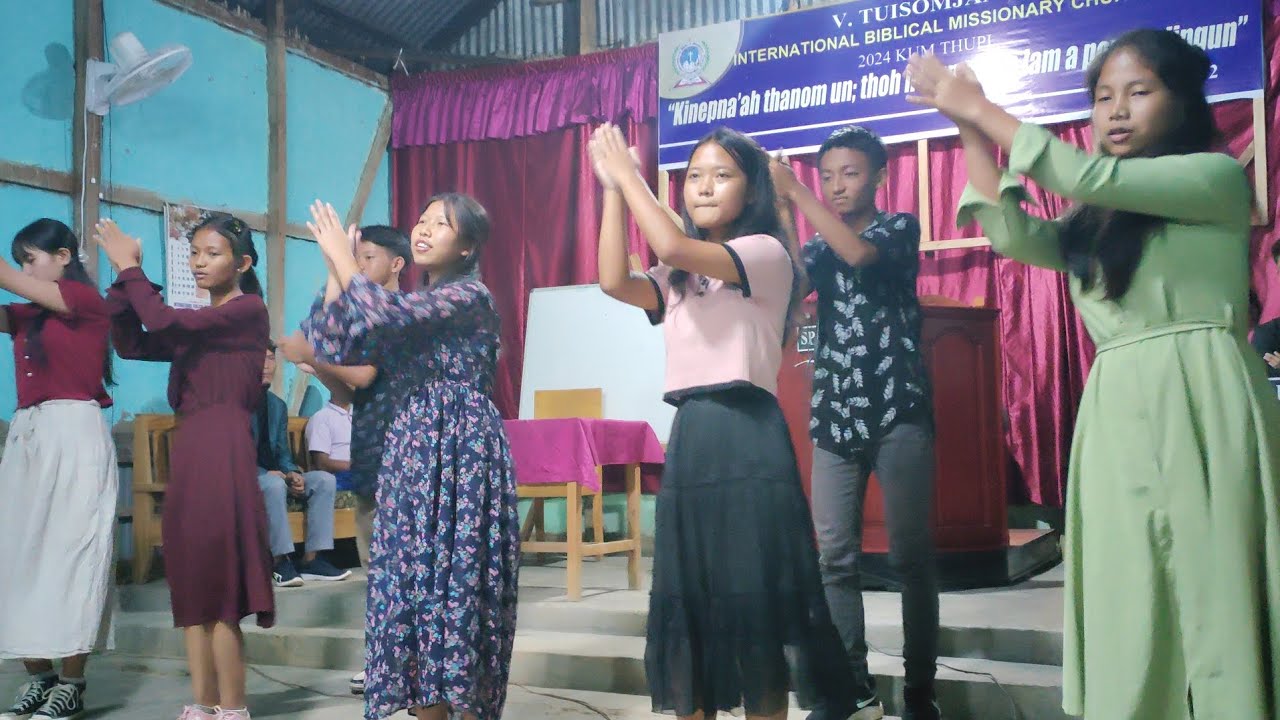 Kipah kipah ute (Action) || K.Khomunnom S/S Intermediate - 2 || Fellowship Tour to V.Tuisomjang
