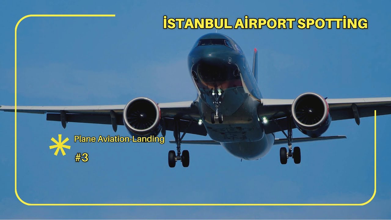 İstanbul Airport Spotting-Plane Aviation-Landing-3