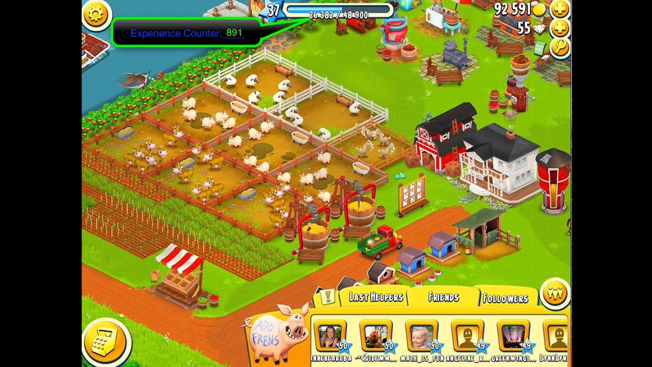 Hay Day Easy Experience / Leveling Up Quickly - (How to Guides - Tips and Tricks)